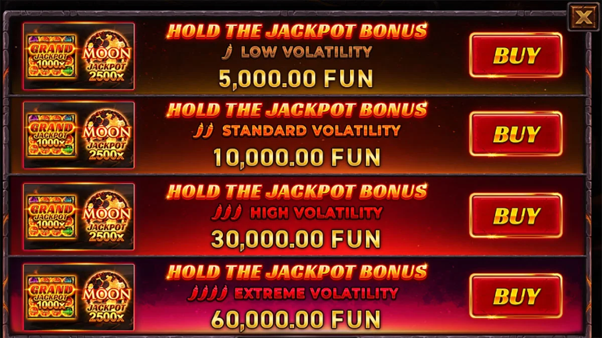 Sizzling Moon Bonus Buy