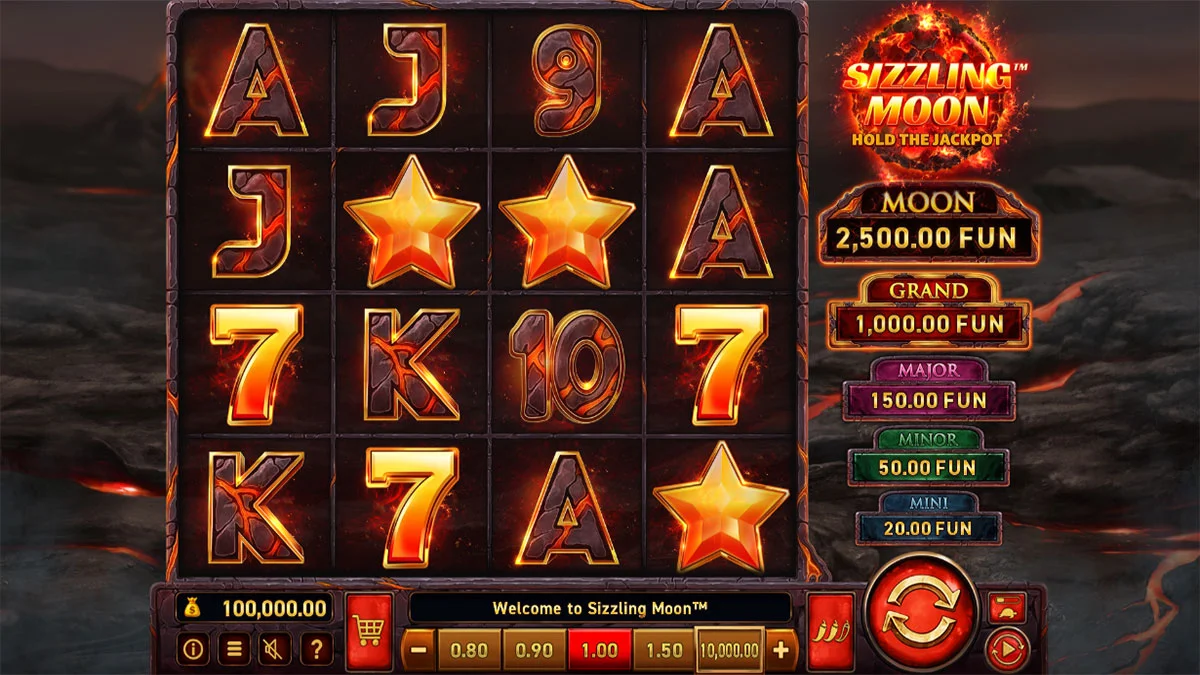 Sizzling Moon Normal Play