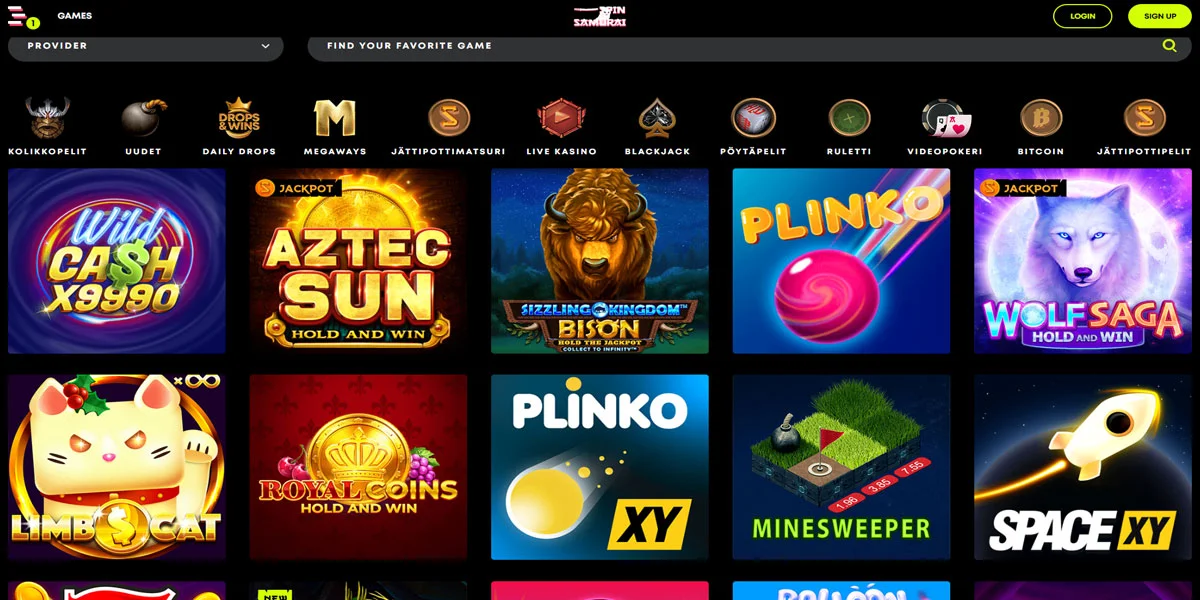 Spin Samurai Casino logo