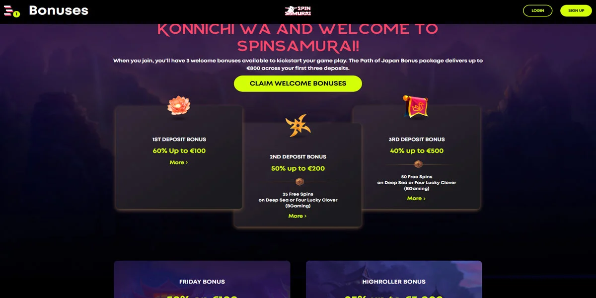 Spin Samurai Casino logo