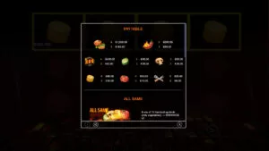 Super Hot Barbeque Paytable