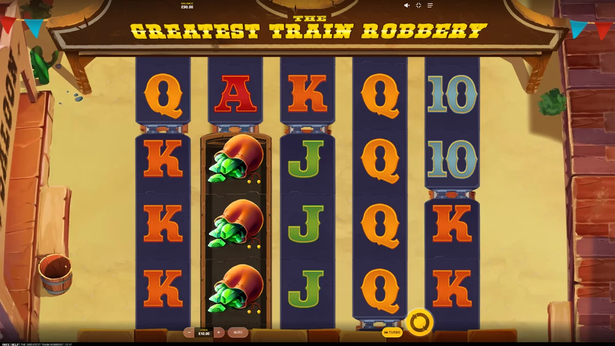 The Greatest Train Robbery Base Play