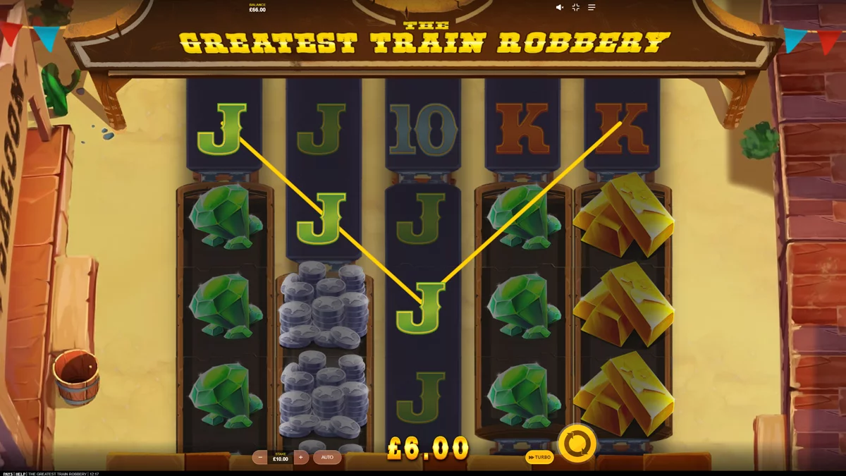 The Greatest Train Robbery Win