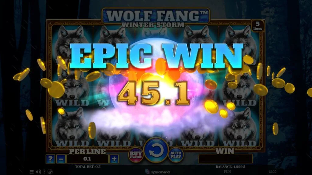 Wolf Fang Winter Storm Win
