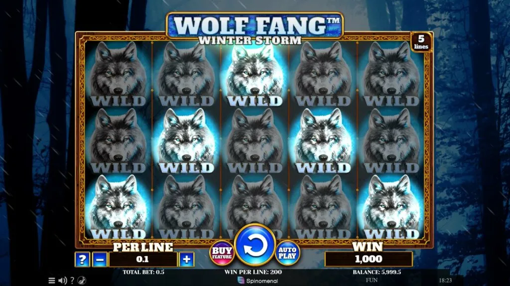 Wolf Fang Winter Storm Slot