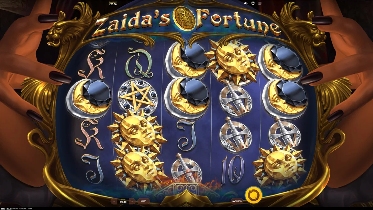 Zaida's Fortune Base Play