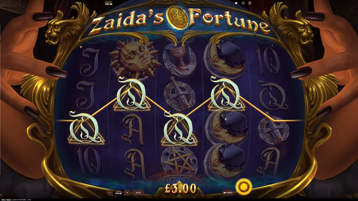 Zaida's Fortune Win