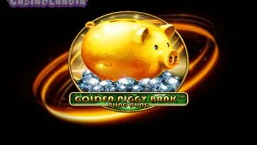 Golden Piggy Bank Bling Bling by Spinomenal