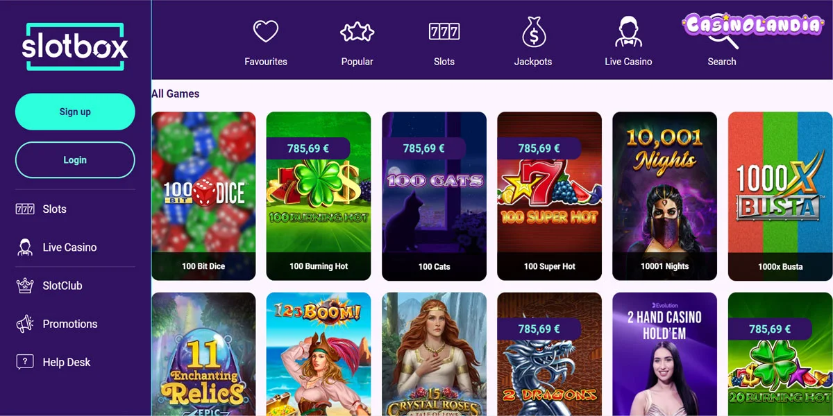 Slotbox Casino Slots
