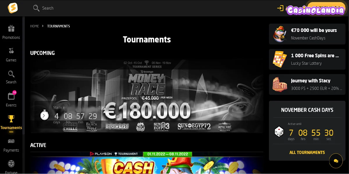 StayCasino Tournaments