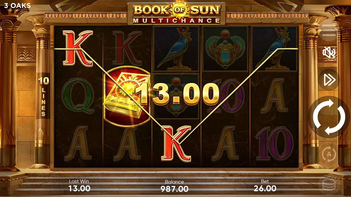 Book of Sun Multi Chance Win