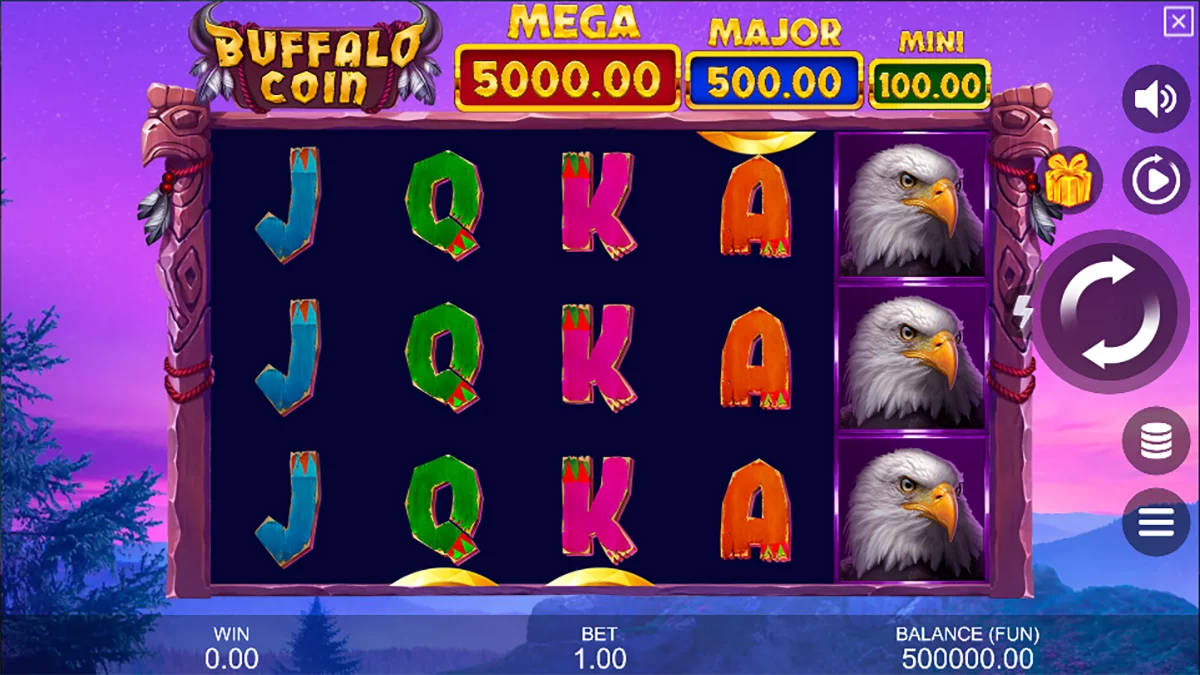 Buffalo Coin Hold The Spin Base