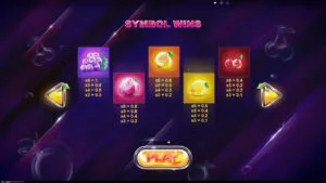 Fruit Blox Paytable 2