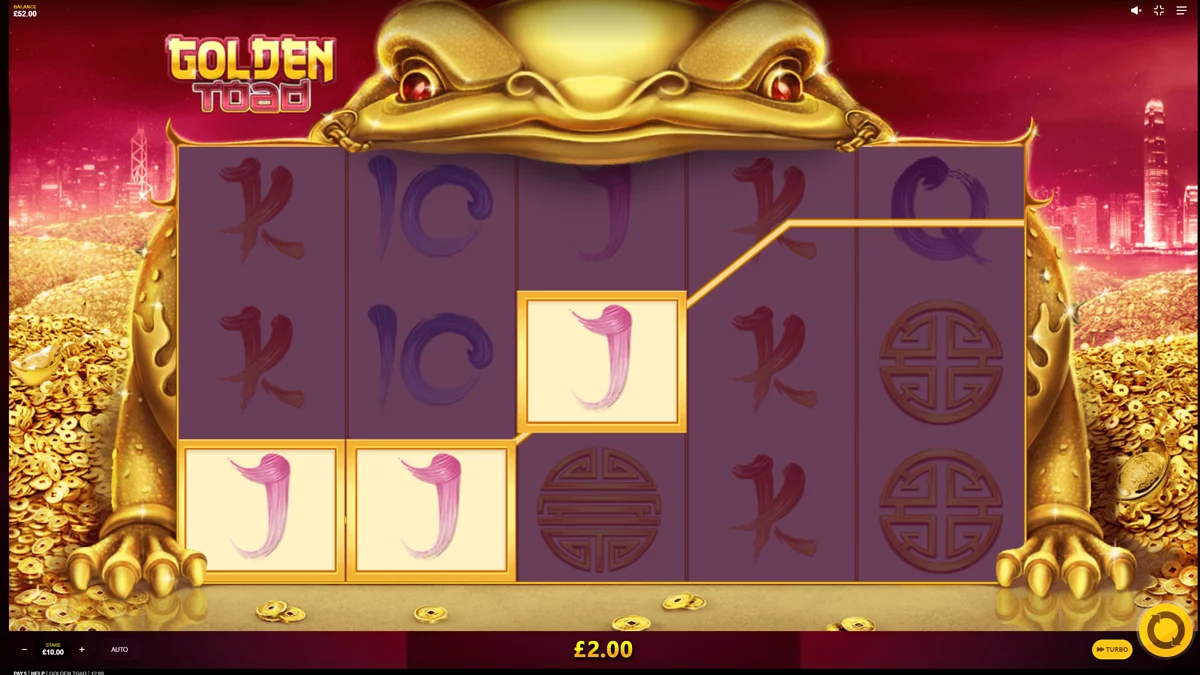 Golden Toad Win