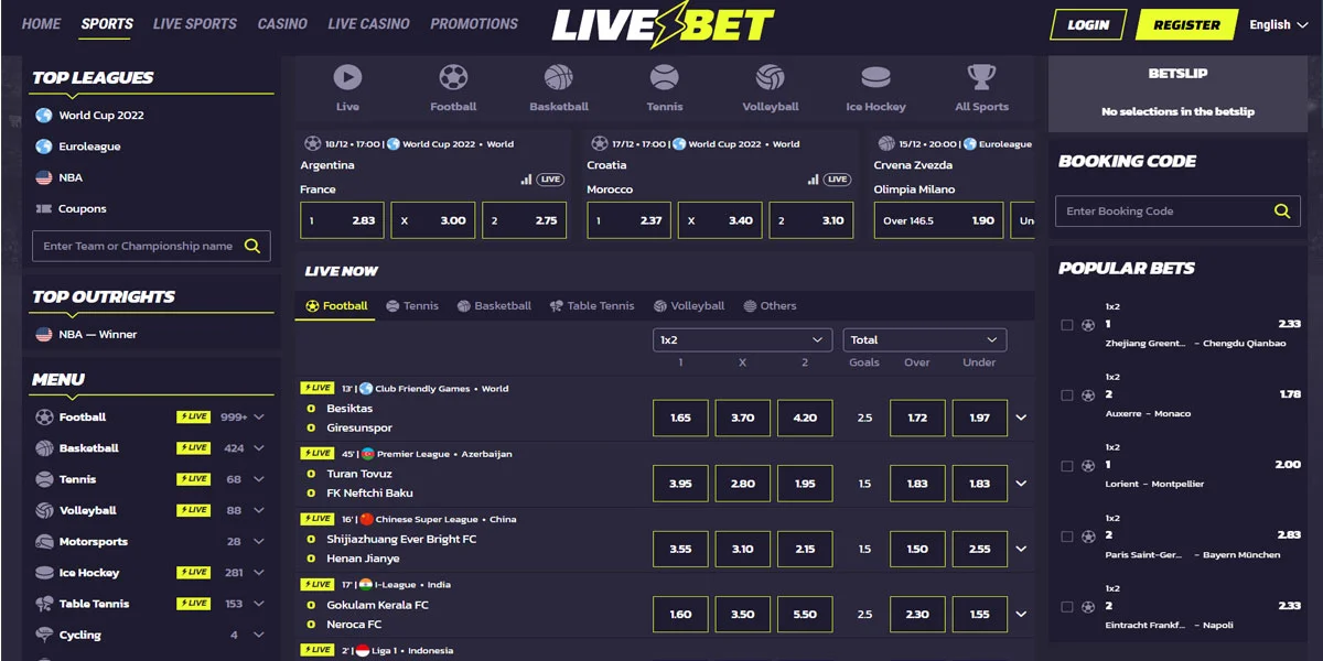 LiveBet Casino SportsBook