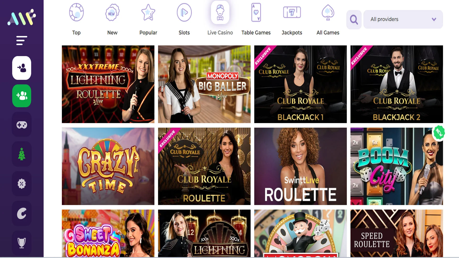 Alf Casino Live Casino