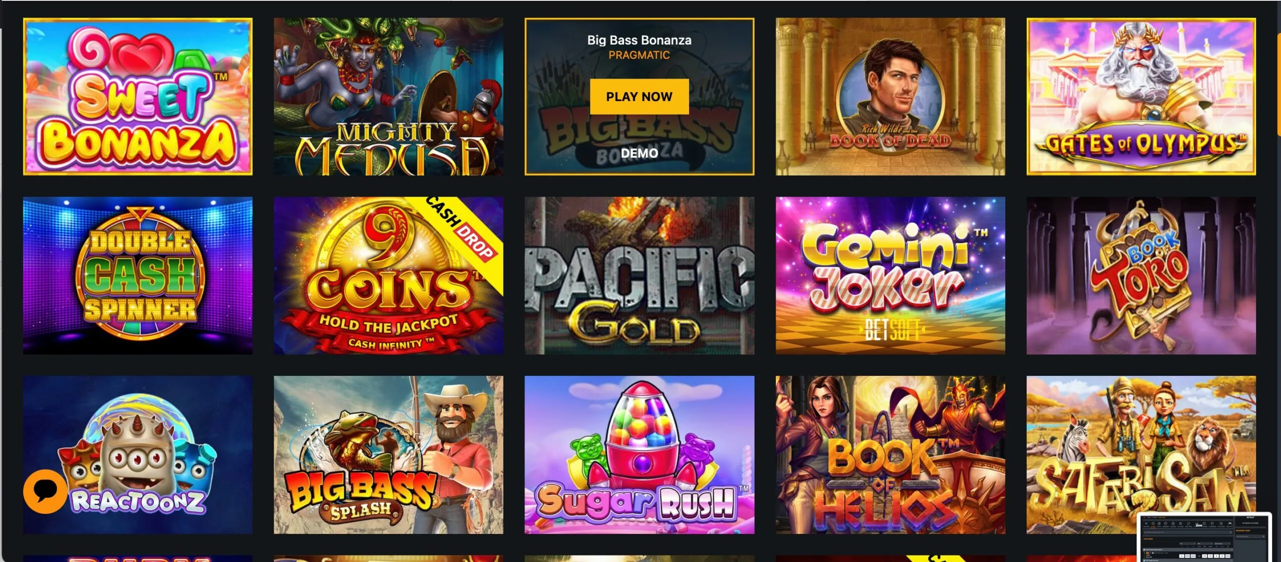 Betstro Casino Games