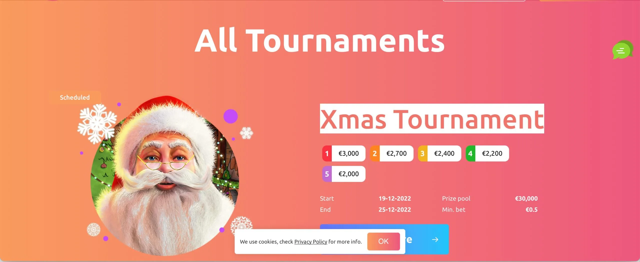 Cadoola Tournaments