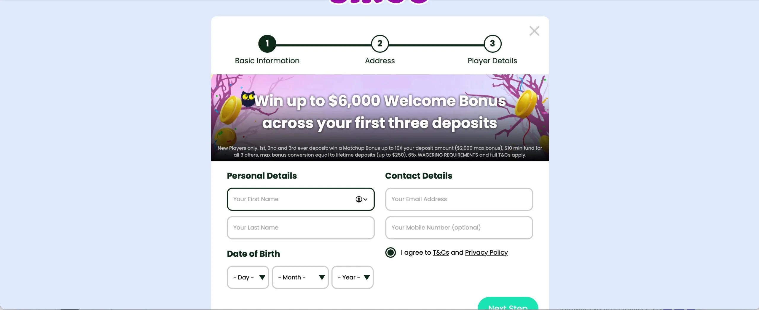 Free Spirit Bingo Casino Sign Up
