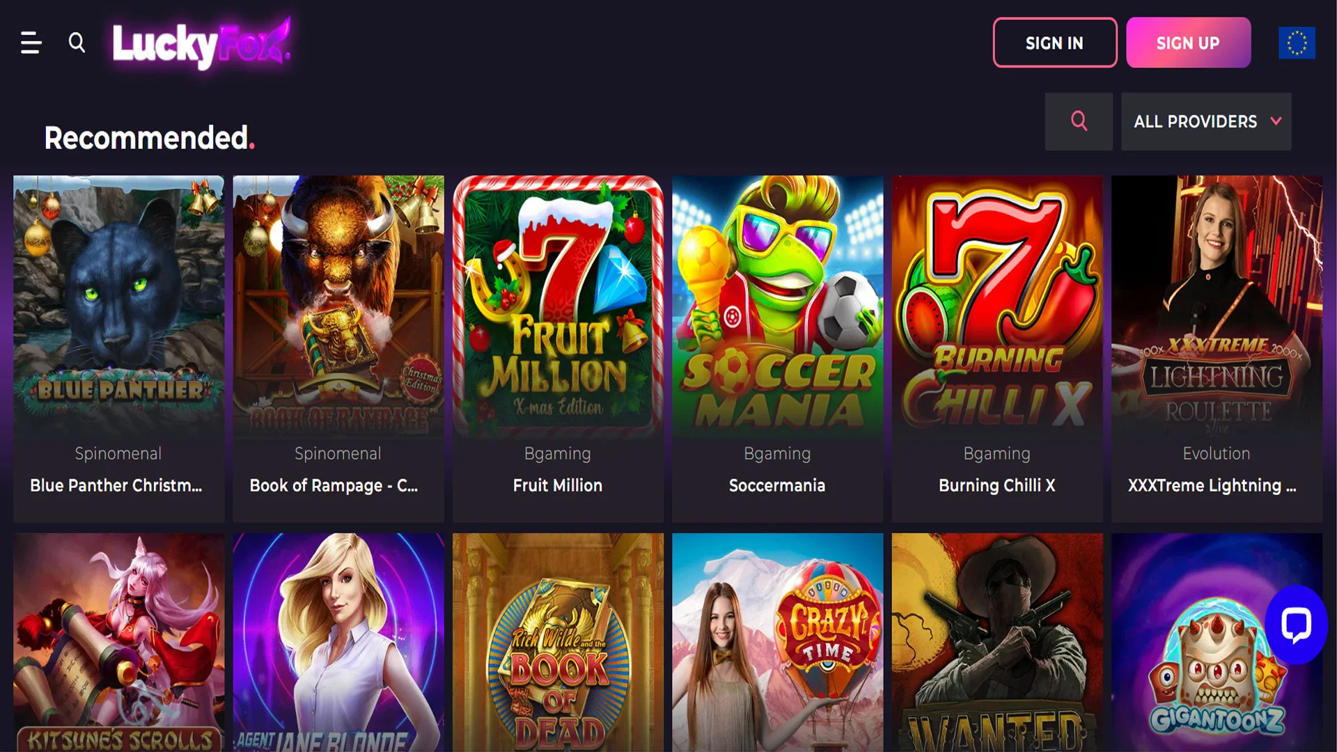 Lucky Fox Casino Slots
