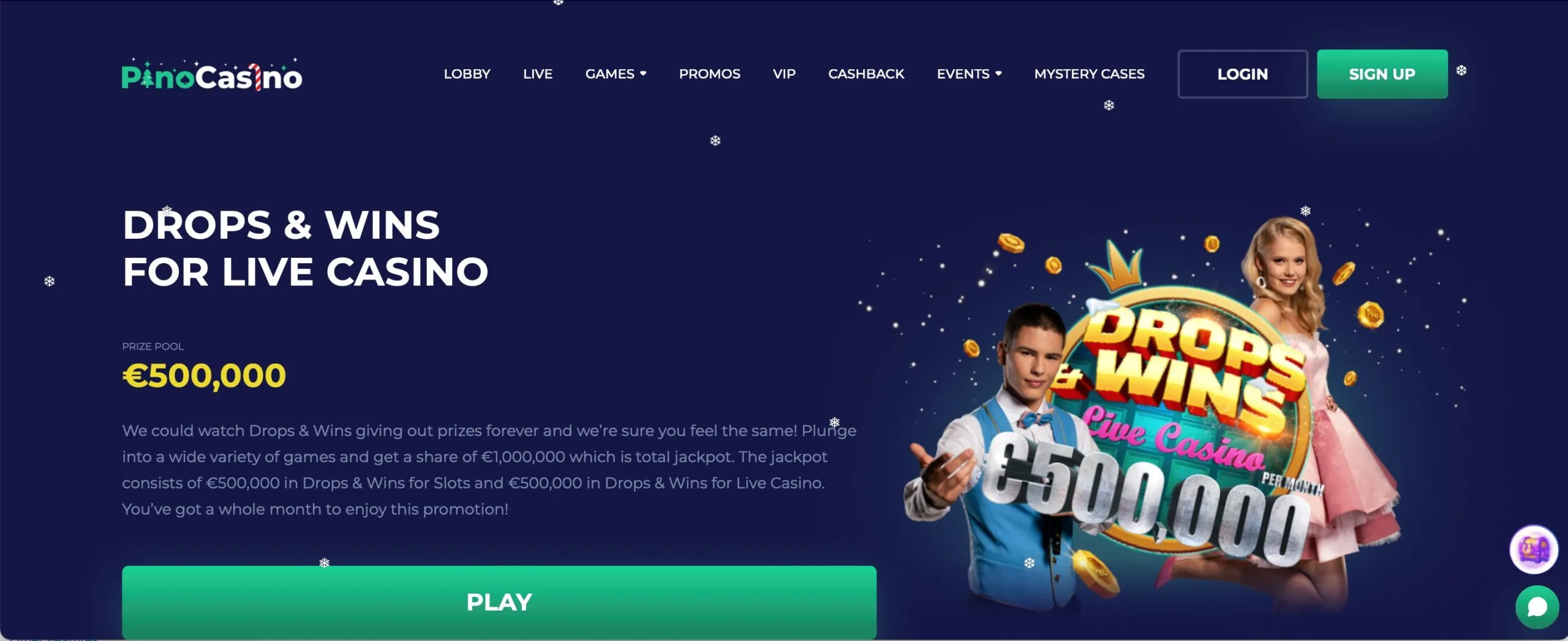 Pino Casino Tournaments