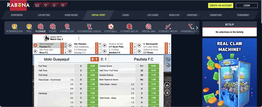 Rabona Casino Sports