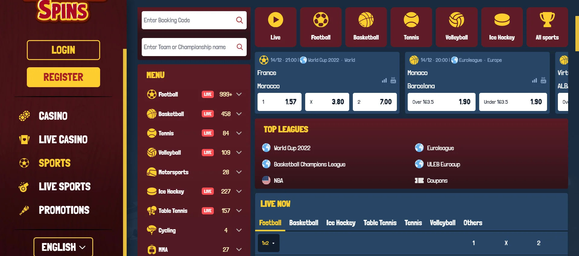 Treasure Spins Casino SportsBook