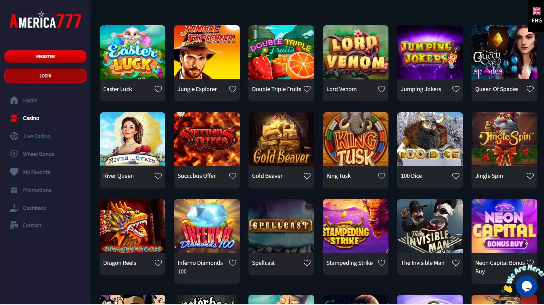 America777 Casino Slots