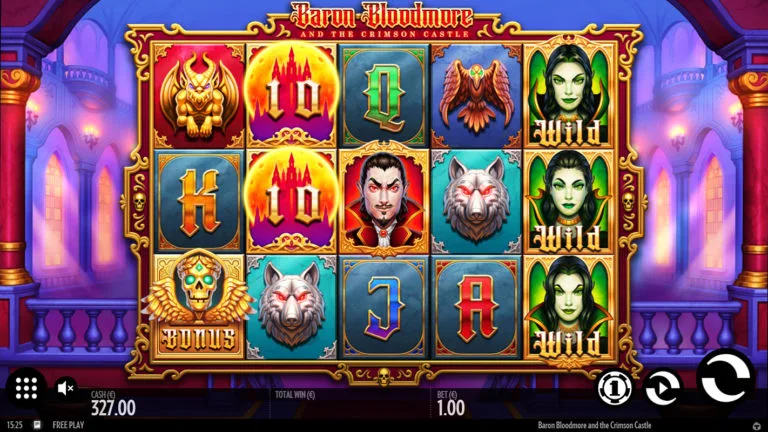 Baron Bloodmore Homescreen