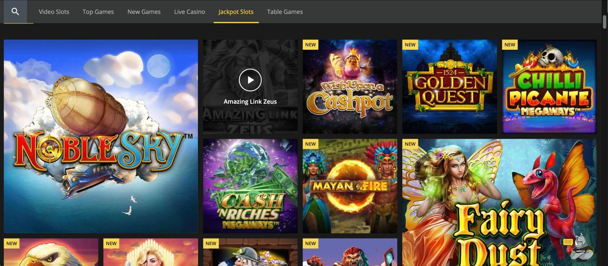Betobet Casino Games