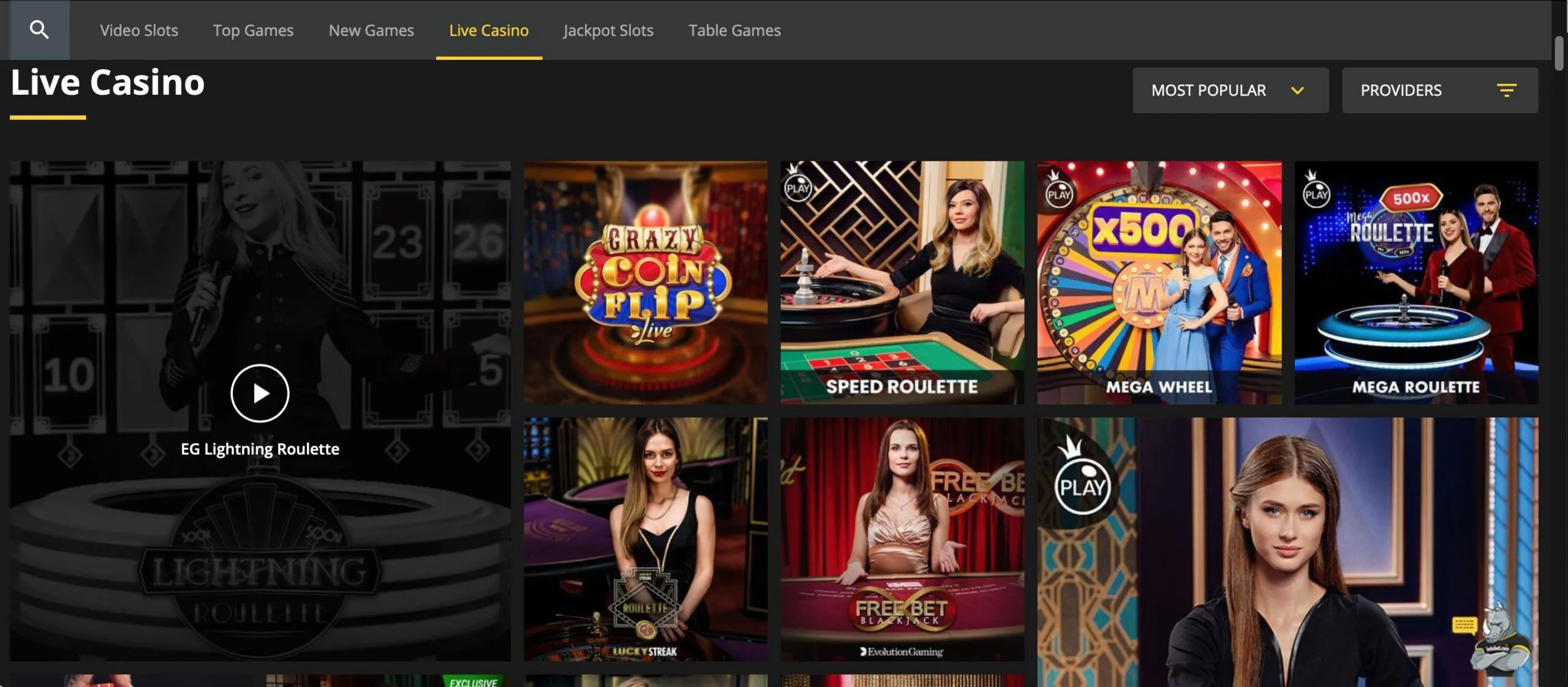 Betobet Live Casino