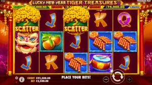 Lucky New Year - Tiger Treasures base Play