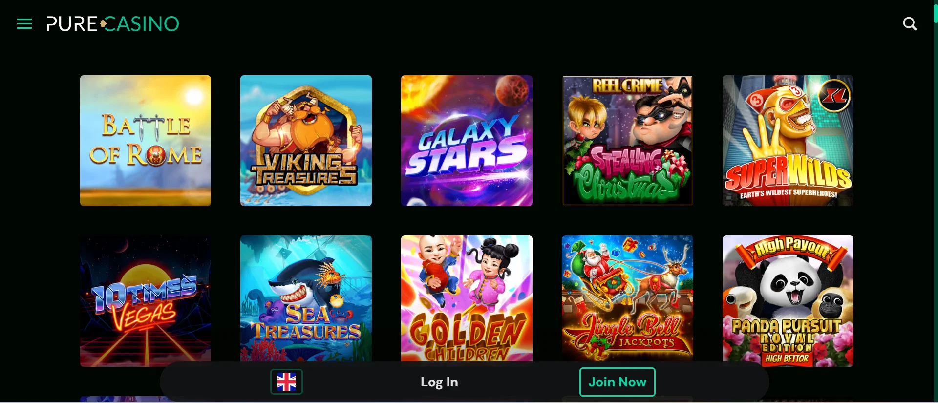 Pure Casino Slot Games