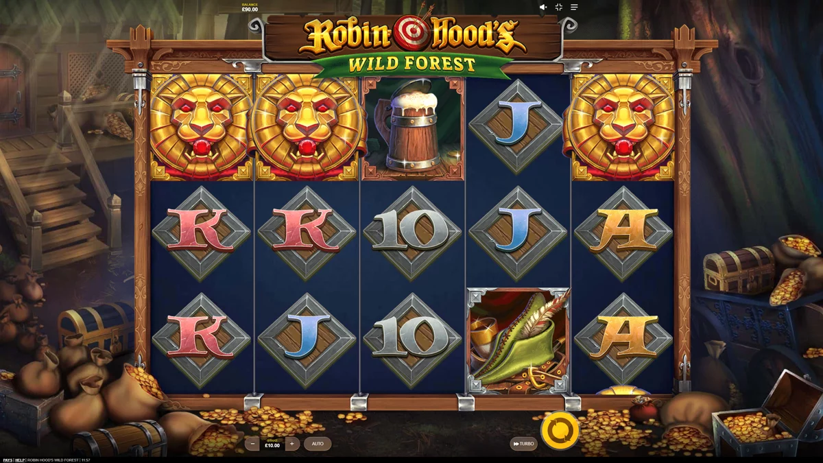 Robin Hoods Wild Forest Base Play