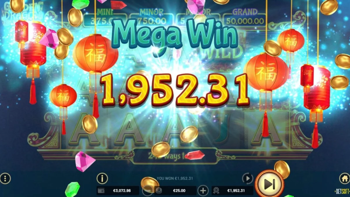 Golden Dragon Inferno Slot Mega Win