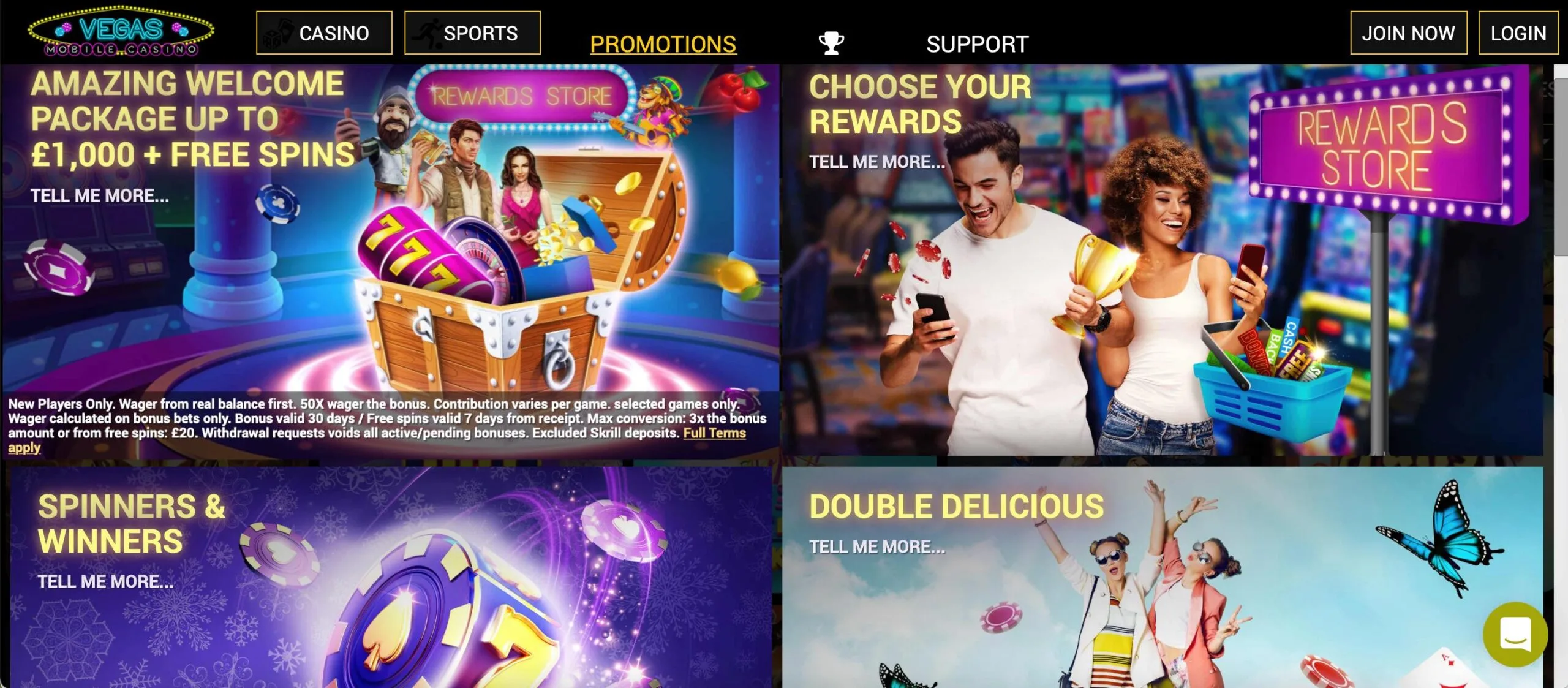 Vegas Mobile Promotions