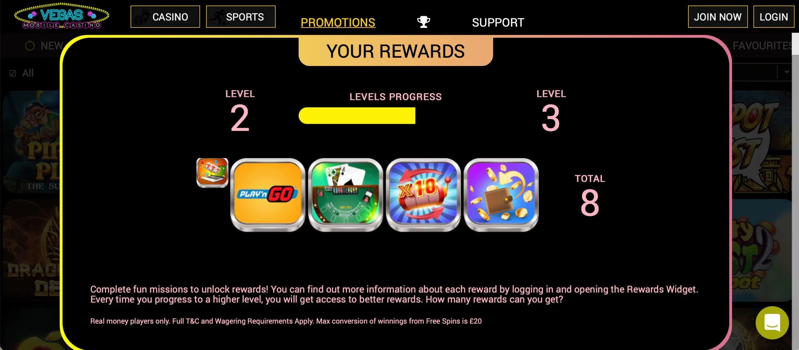 Vegas Mobile VIP