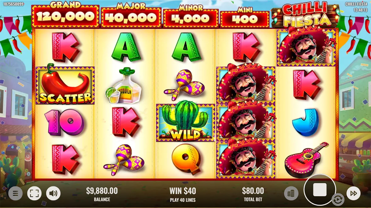 Chilli Fiesta Small Win