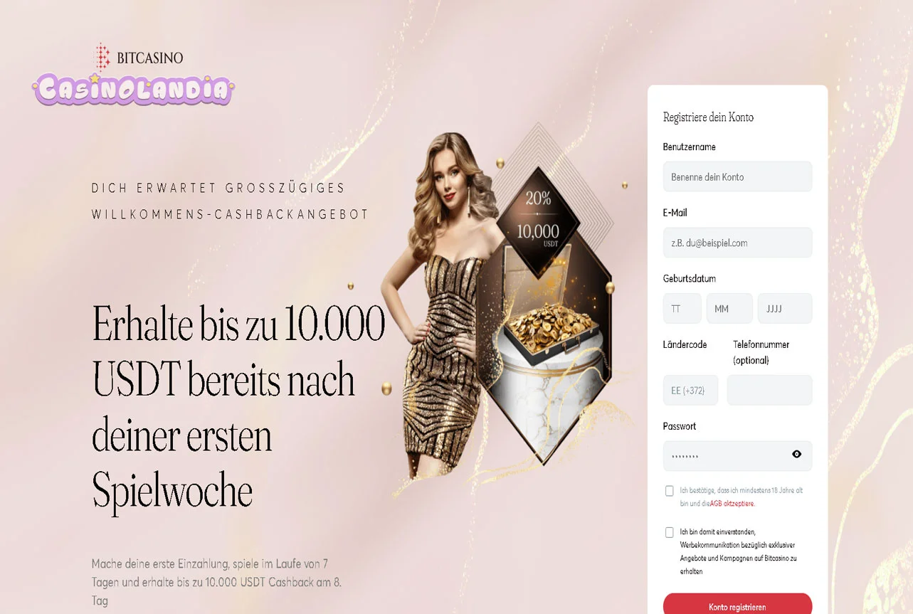Desktop Bitcasino