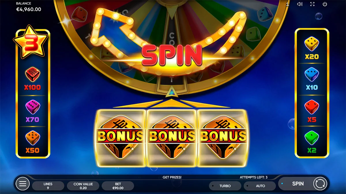 Fruletta Dice Bonus Buy