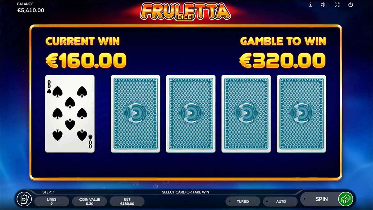 Fruletta Dice Gamble