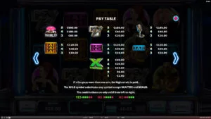 Judges Rule The Show! paytable 2