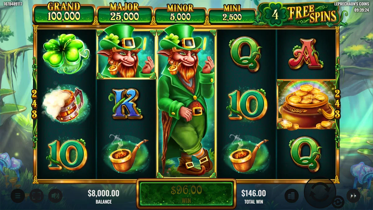 Leprechaun’s Coins Bonus