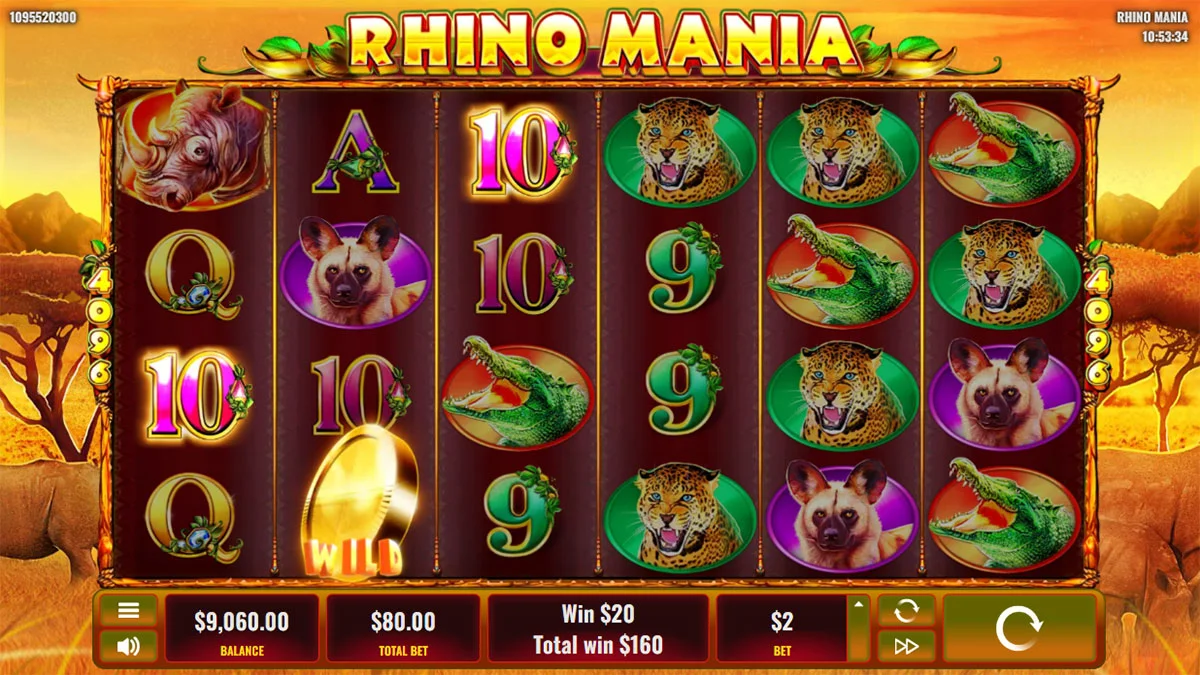 Rhino Mania Wild