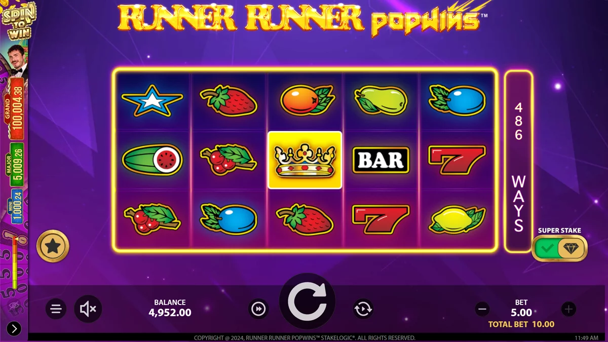 Runner Runner Popwins Base Play