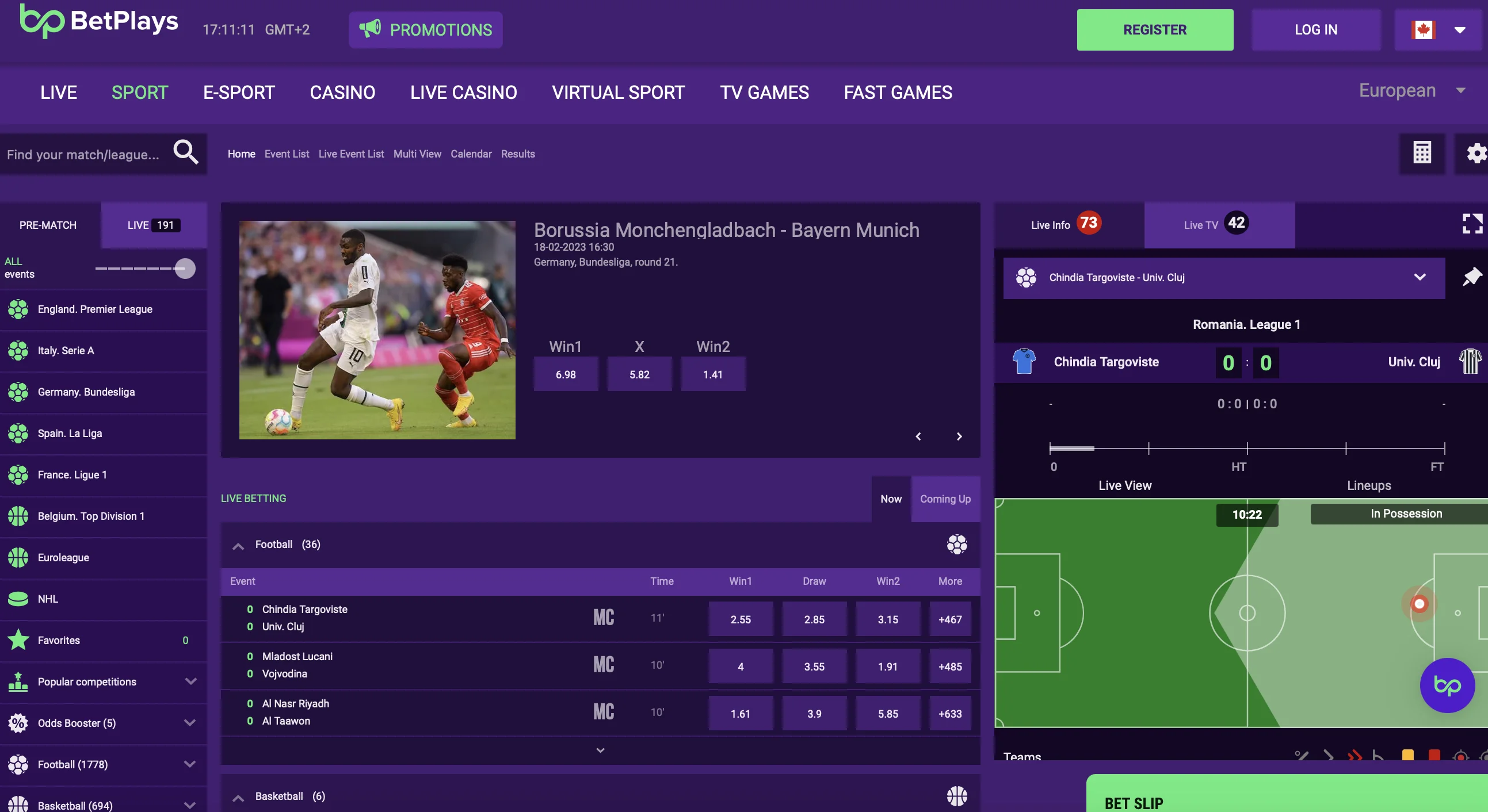 BetPlays Casino Sport