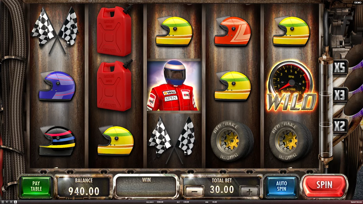Speed Heroes Base Play