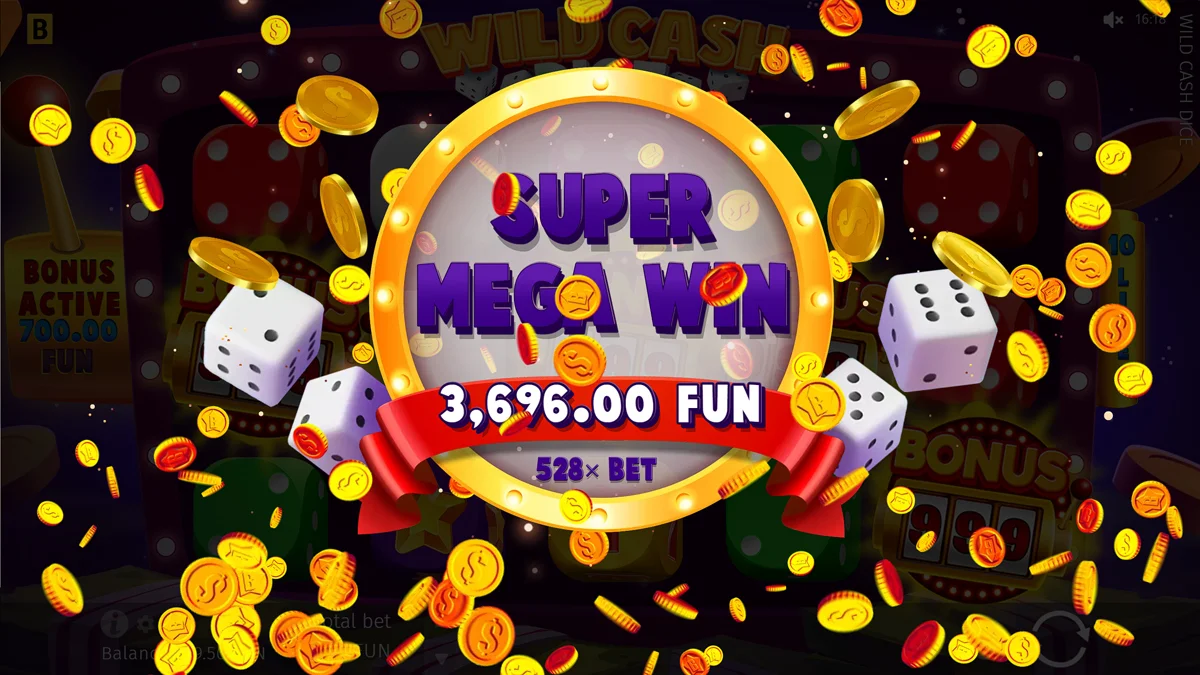 Wild Cash Dice Win