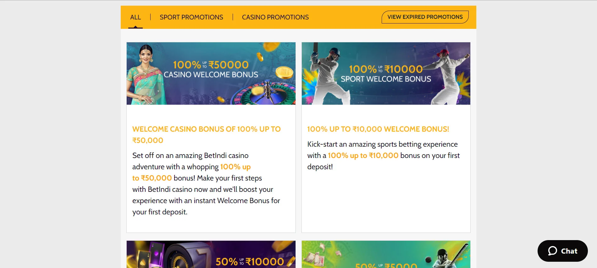 Betindi Casino Promotions