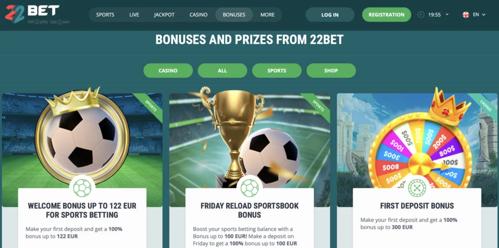 22Bet Promo